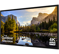 55 Veranda Outdoor TV - Full Shade - 2160p - 4K Ultra HD LED TV - SB-5574UHD-BL