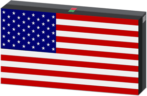 American LED Flag Model