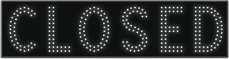CLOSED LED Sign Concept