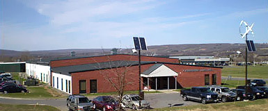 Overlooking Fiberdyne's Headquarters in Upstate NY