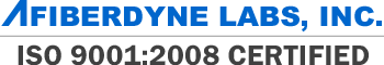 Fiberdyne Labs' ISO Certification Logo